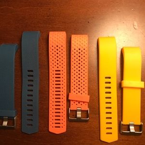 Fitbit charge 2 bands 3 together